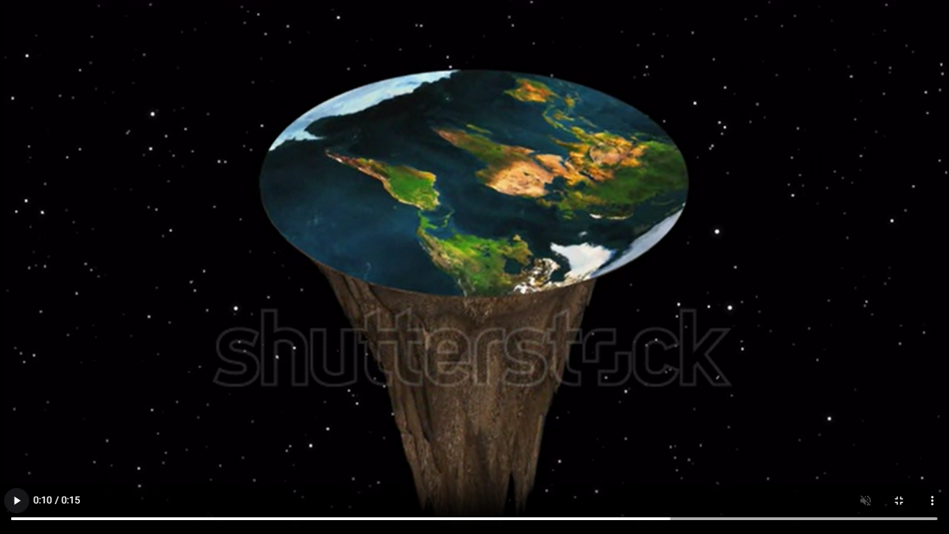 A planet earth on a rock

Description automatically generated